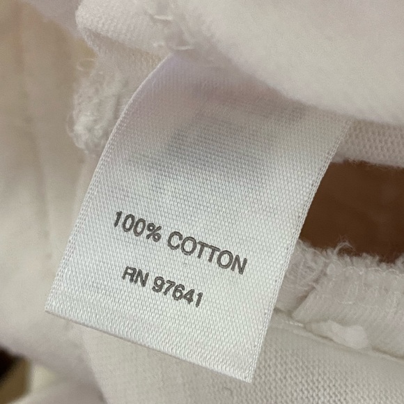 J.Jill Women’s Cropped Cargo Pants White Cotton Drawstring Pockets Size XSP - Picture 7 of 7